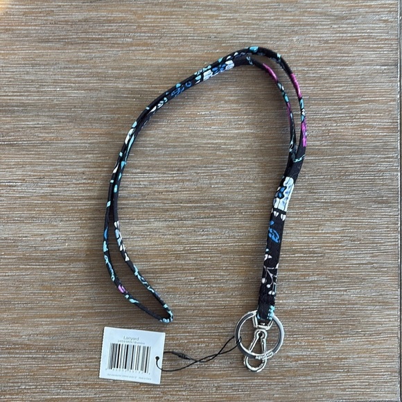 Vera Bradley Accessories - Vera Bradley Floral Lanyard in Bramble NWT